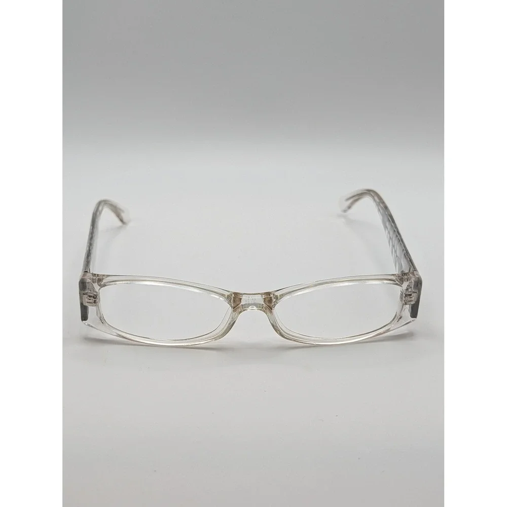 Michael Kors MK612 971 Eyeglass Frames Clear Crystal Zebra Print Rectangle